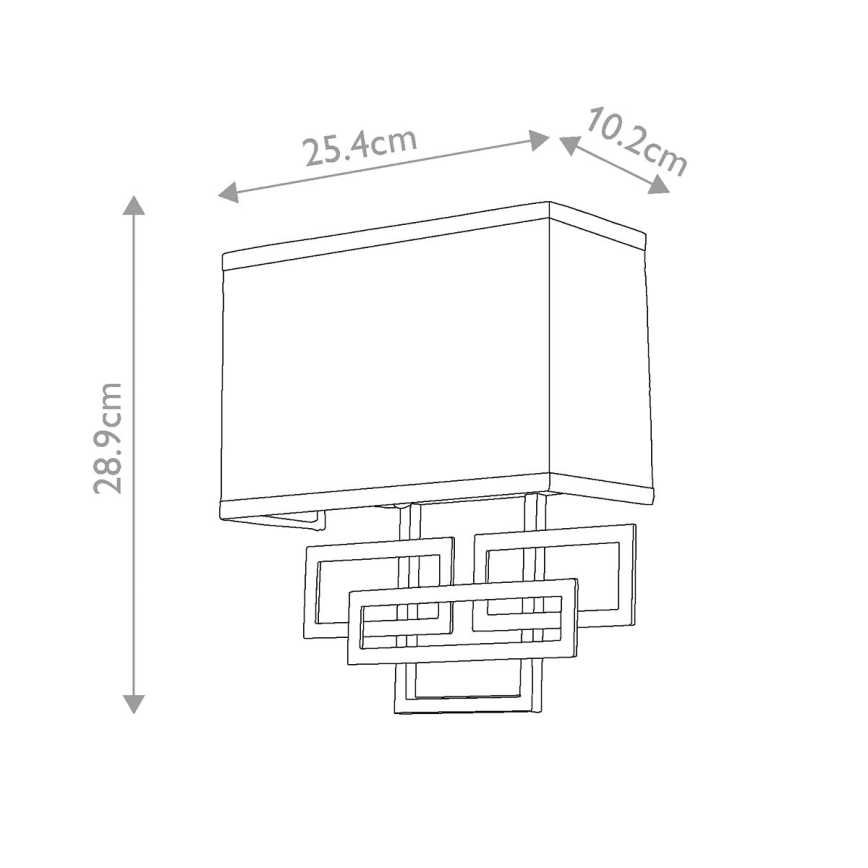 Hinkley - Wall light LANZA 2xE14/60W/230V brass