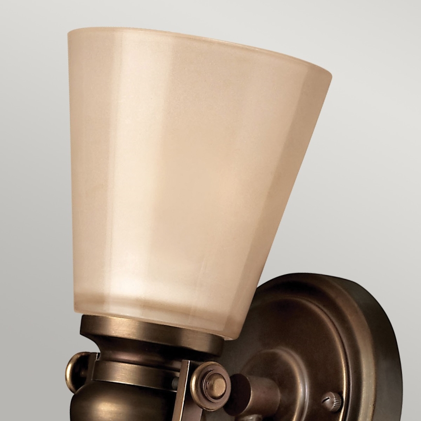 Hinkley - Wall light MAYFLOWER 1xE27/100W/230V bronze