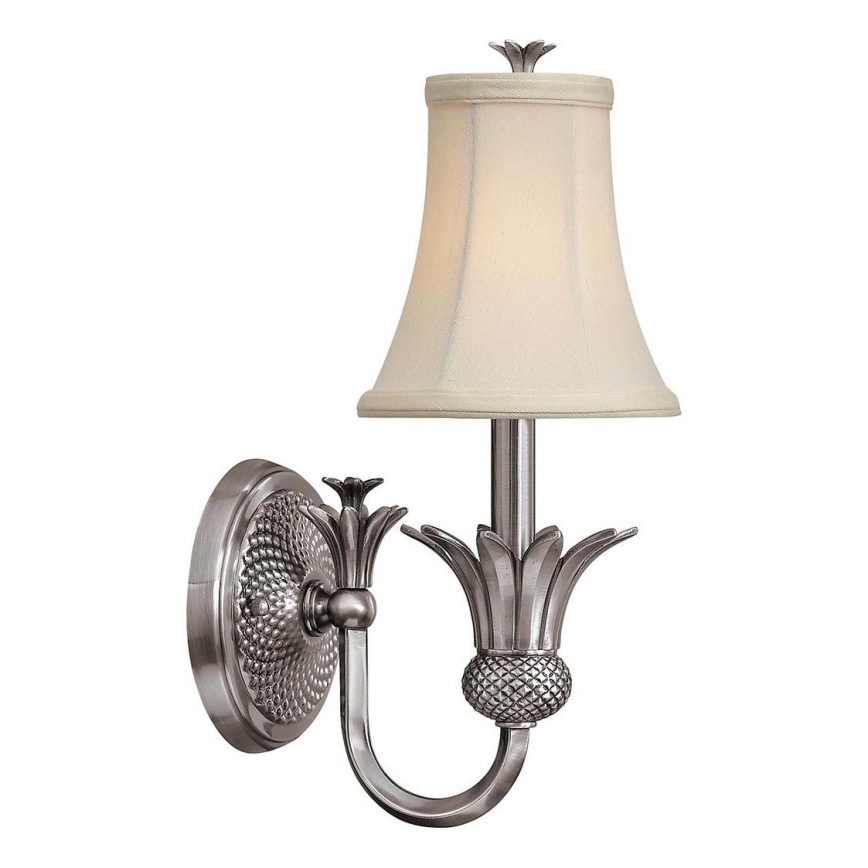 Hinkley - Wall light PLANTATION 1xE14/40W/230V matte chrome