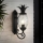Hinkley - Wall light PLANTATION 1xE27/40W/230V black