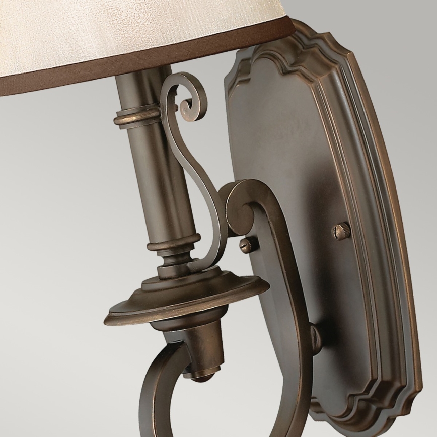Hinkley - Wall light PLYMOUTH 1xE14/60W/230V bronze