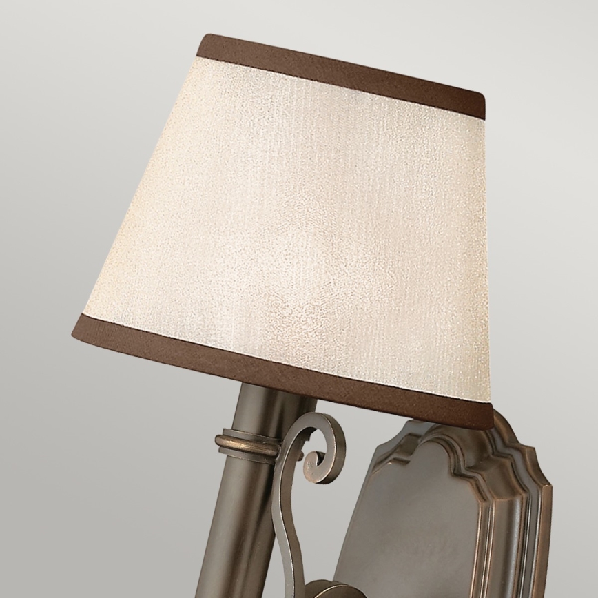 Hinkley - Wall light PLYMOUTH 1xE14/60W/230V bronze