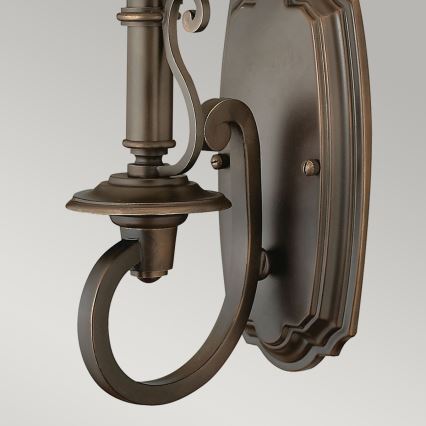 Hinkley - Wall light PLYMOUTH 1xE14/60W/230V bronze