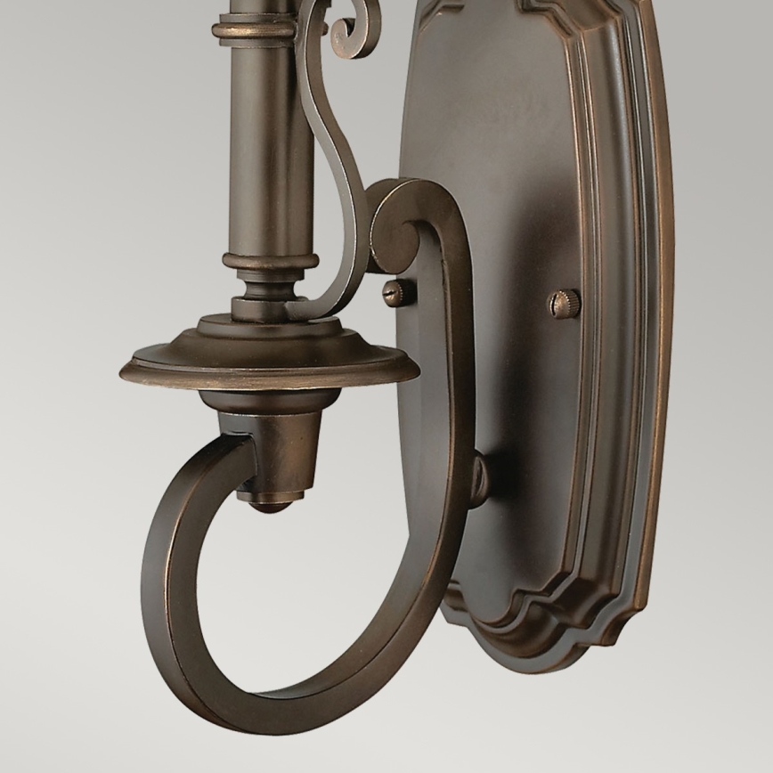 Hinkley - Wall light PLYMOUTH 1xE14/60W/230V bronze