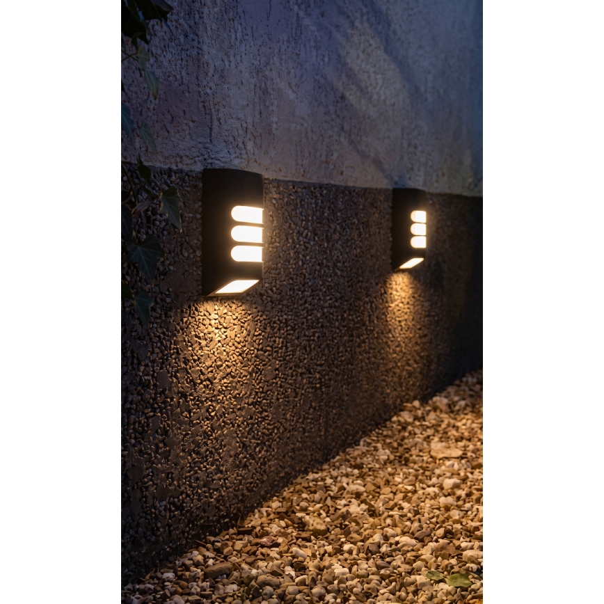 HÖFFTECH - LED Solar Wall Light LED/1,2V 200 mAh IP44