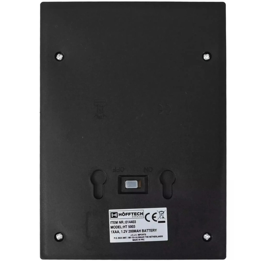 HÖFFTECH - LED Solar Wall Light LED/1,2V 200 mAh IP44