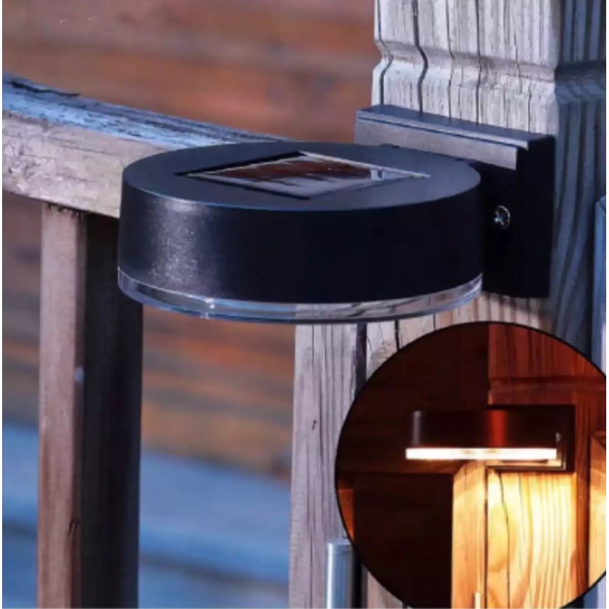 HÖFFTECH - LED Solar Wall Light LED/1.2V 600 mAh IP44