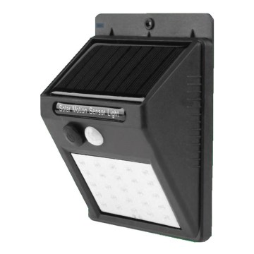 HÖFFTECH - LED Solar Wall Light with Sensor LED/3,7V 1200 mAh IP65