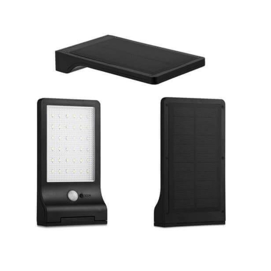HÖFFTECH - LED Solar Wall Light with Motion and Dusk Sensor LED/3,7V 2200 mAh IP44