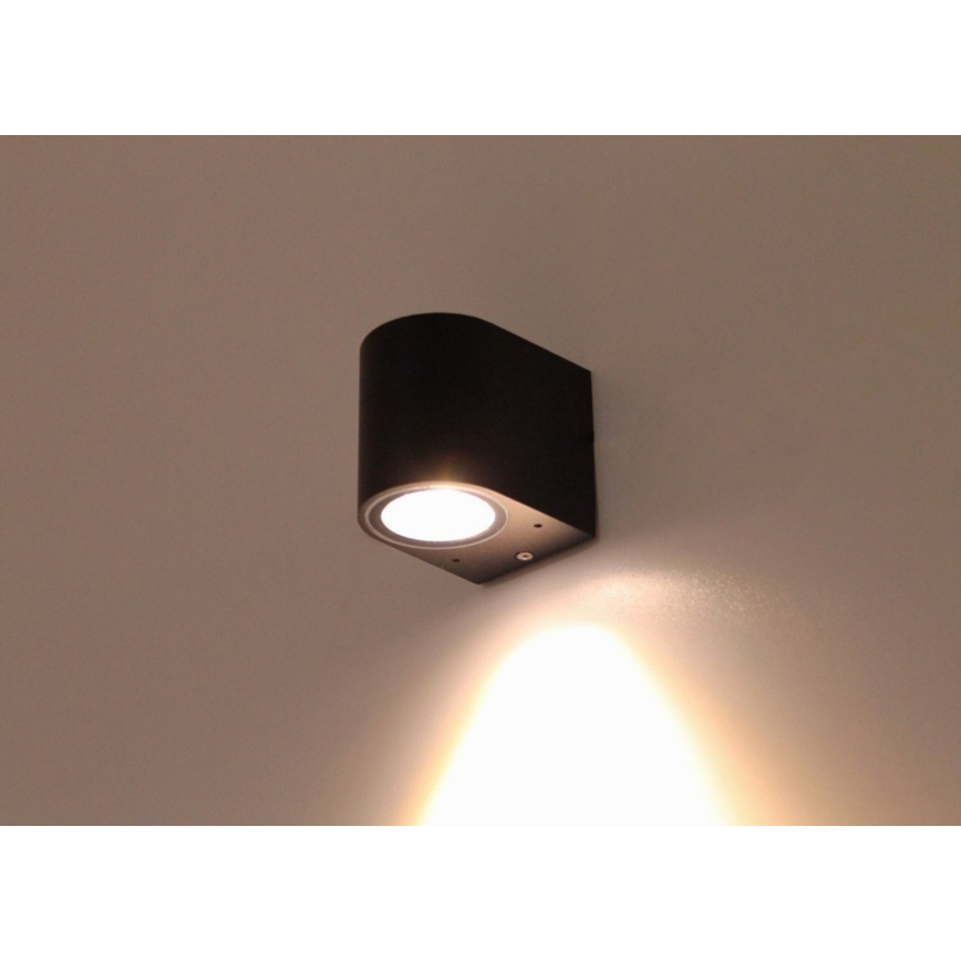 HÖFFTECH - Outdoor Wall Light 1xGU10/35W/230V IP65