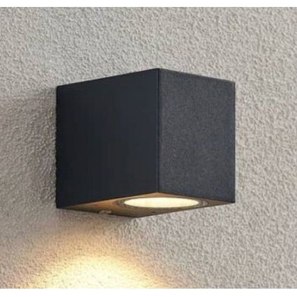 HÖFFTECH - Outdoor wall light 1xGU10/35W/230V IP65