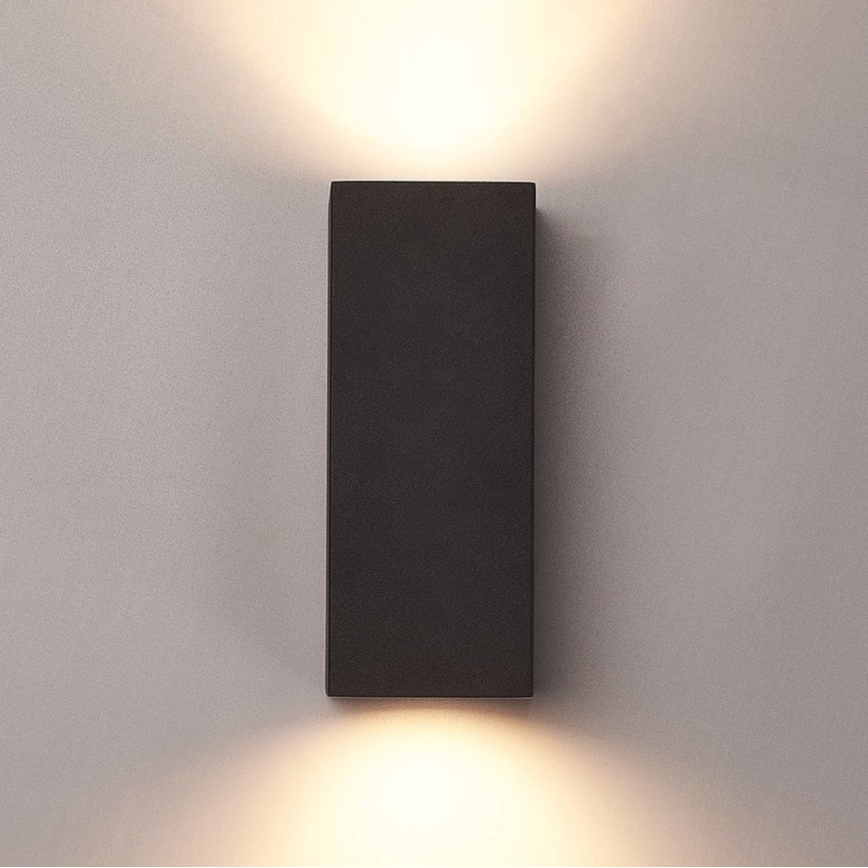 HÖFFTECH - Outdoor wall light 2xGU10/35W/230V IP65