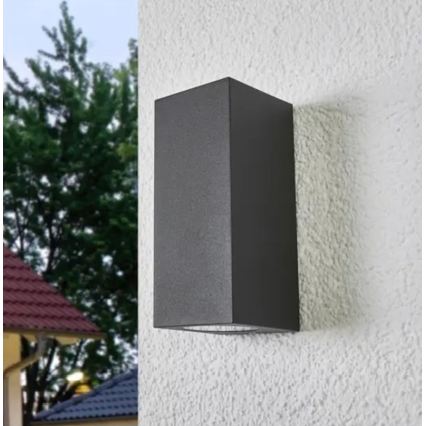 HÖFFTECH - Outdoor wall light 2xGU10/35W/230V IP65