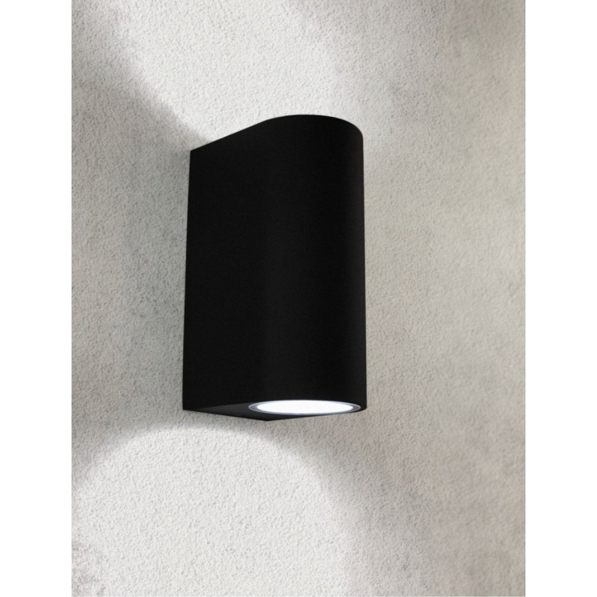 HÖFFTECH - Outdoor wall light 2xGU10/35W/230V IP65