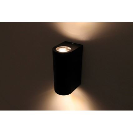 HÖFFTECH - Outdoor wall light 2xGU10/35W/230V IP65