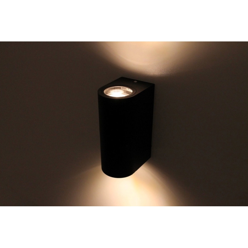 HÖFFTECH - Outdoor wall light 2xGU10/35W/230V IP65