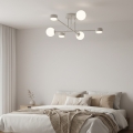 HOLON Surface-Mounted Ceiling Light, 3xG9/8W/230V + 3xGX53/12W, Grey