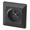 Home socket 250V/16A anthracite