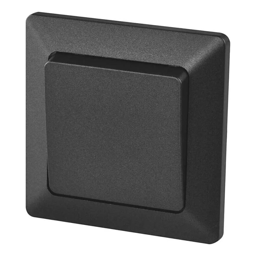 Home switch alternating 250V/10A anthracite