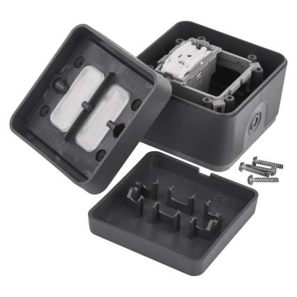 Home switch alternating 250V/10A IP55