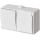 Home switch alternating no. 6 with a socket 250V/16A IP44 white