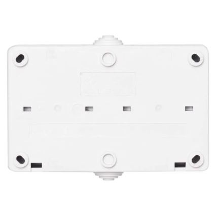 Home switch alternating no. 6 with a socket 250V/16A IP44 white