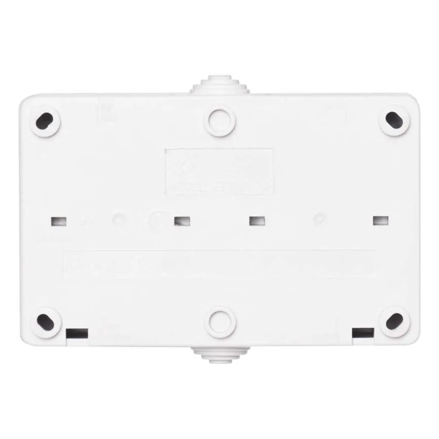 Home switch alternating no. 6 with a socket 250V/16A IP44 white