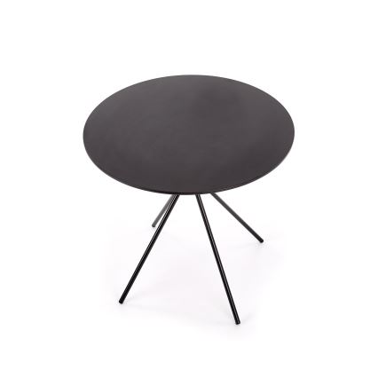 HOMORA Dining Table, Black
