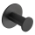 Hook 4.5 x 4.5 cm, stainless steel/black