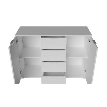 HOPE 120 x 78 x 35 cm White Chest of Drawers