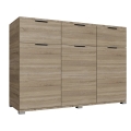 HOPE chest of drawers 120x78x35 cm Sonoma oak