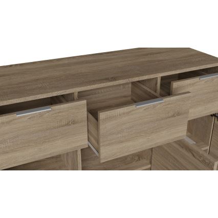 HOPE chest of drawers 120x78x35 cm Sonoma oak