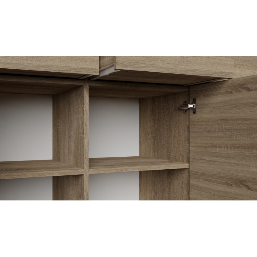 HOPE chest of drawers 120x78x35 cm Sonoma oak