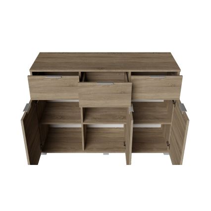 HOPE chest of drawers 120x78x35 cm Sonoma oak