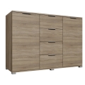 HOPE chest of drawers 120x78x35 Sonoma Oak