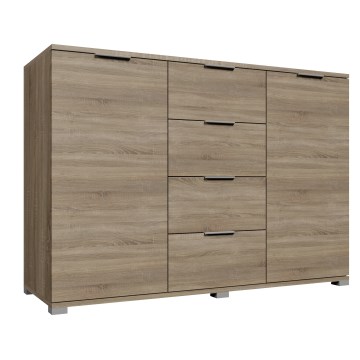 HOPE chest of drawers 120x78x35 Sonoma Oak