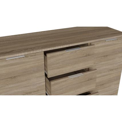 HOPE chest of drawers 120x78x35 Sonoma Oak