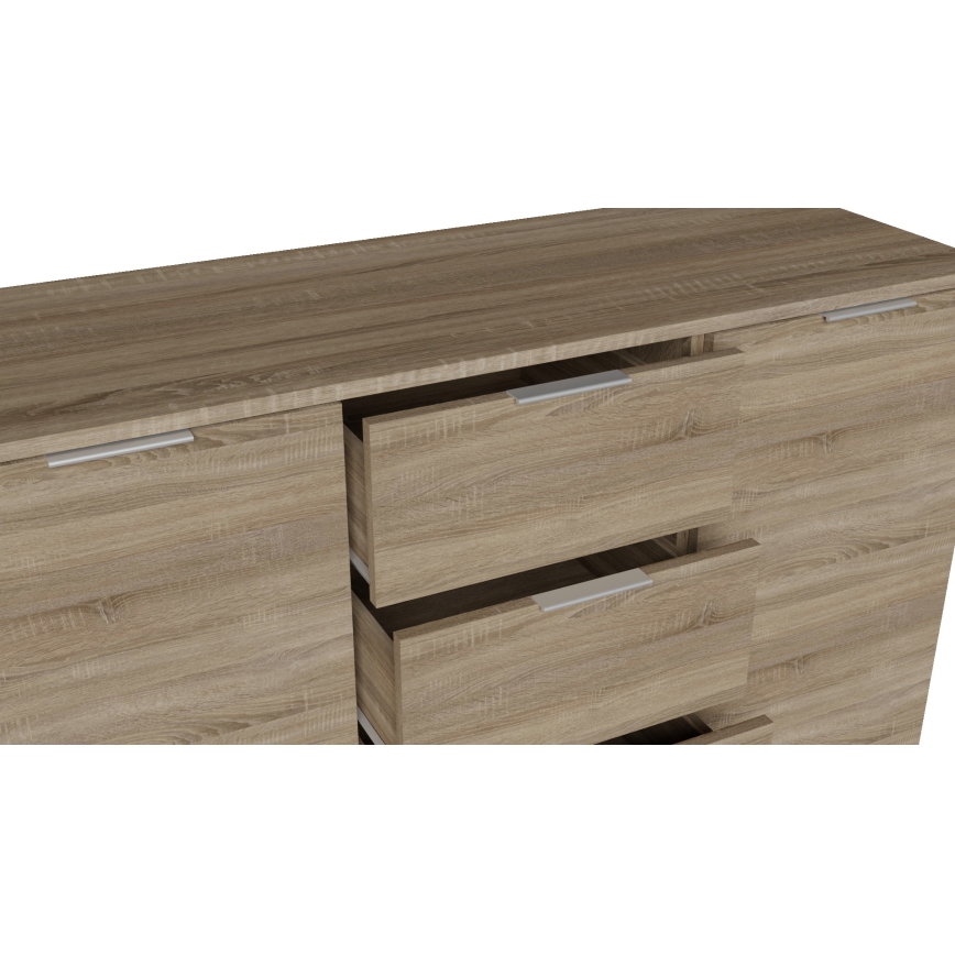 HOPE chest of drawers 120x78x35 Sonoma Oak