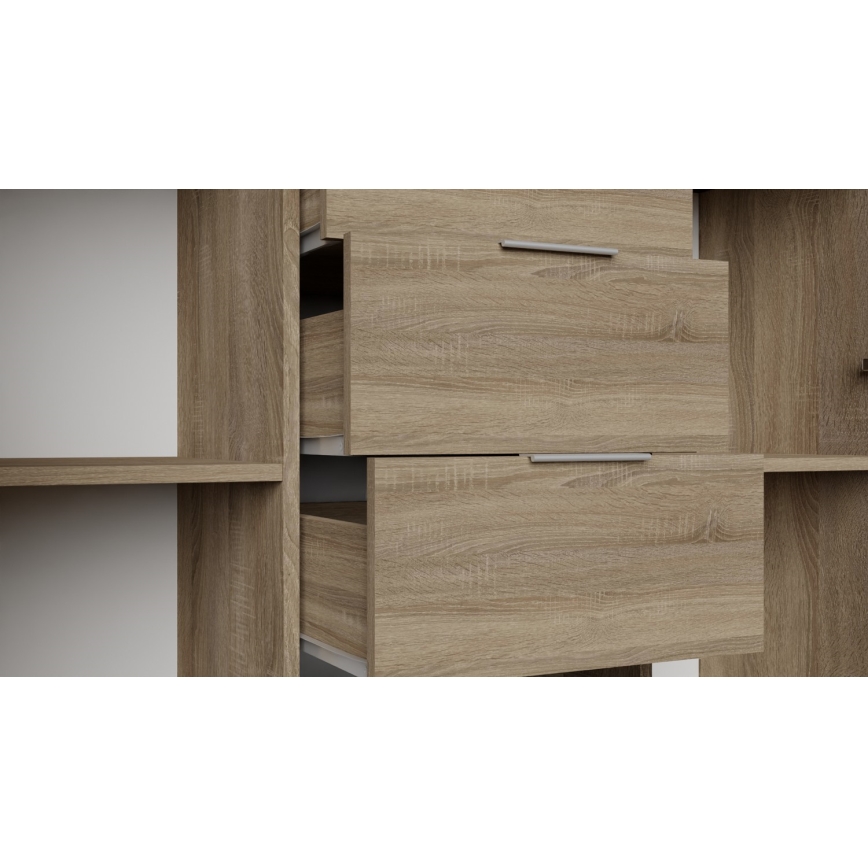 HOPE chest of drawers 120x78x35 Sonoma Oak
