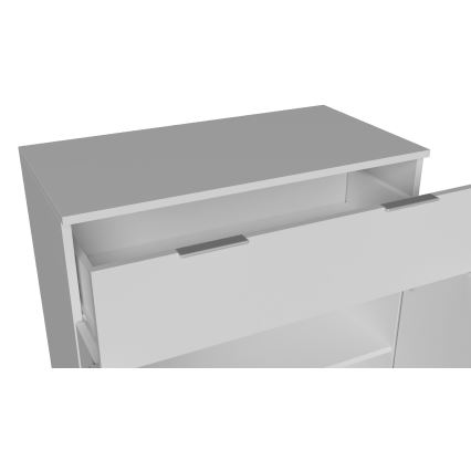 HOPE Chest of Drawers, 80 x 78 x 35 cm, White