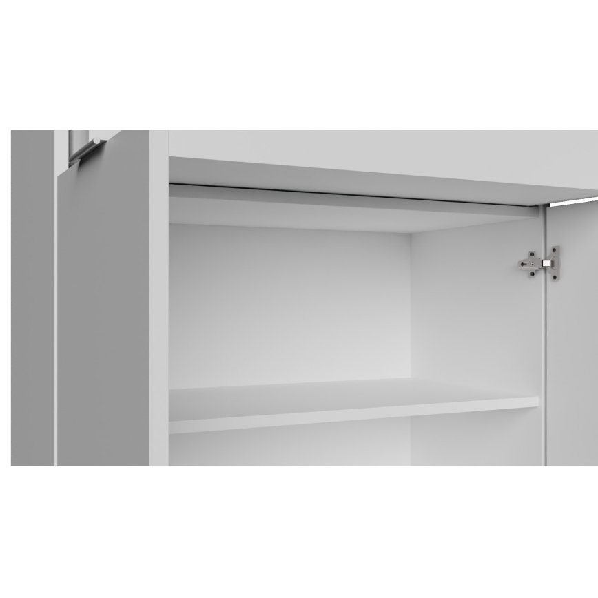 HOPE Chest of Drawers, 80 x 78 x 35 cm, White