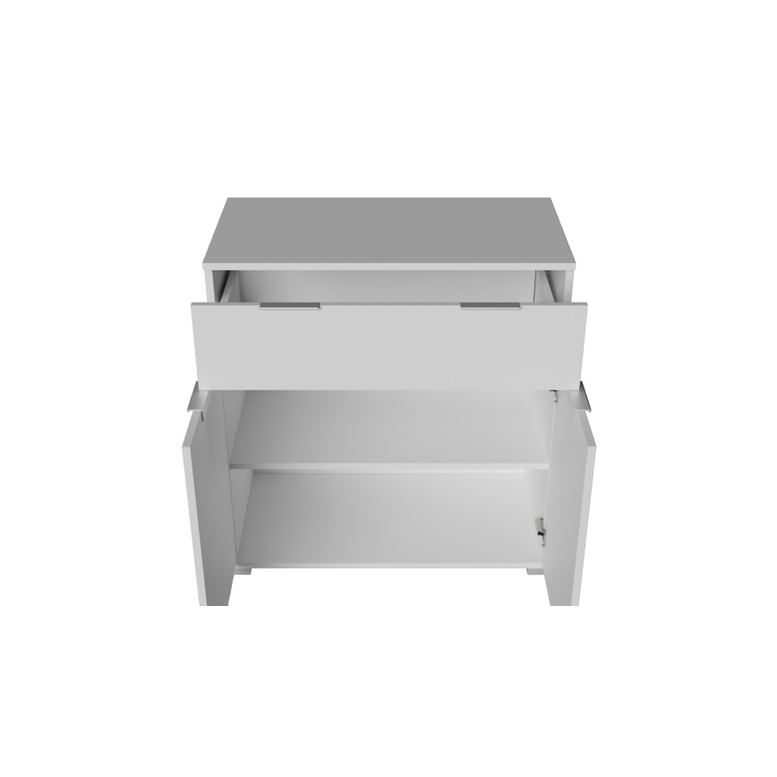 HOPE Chest of Drawers, 80 x 78 x 35 cm, White