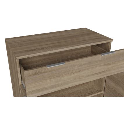 HOPE chest of drawers 80x78x35 cm Sonoma Oak