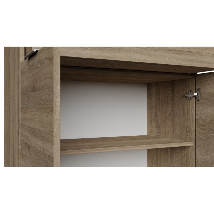 HOPE chest of drawers 80x78x35 cm Sonoma Oak