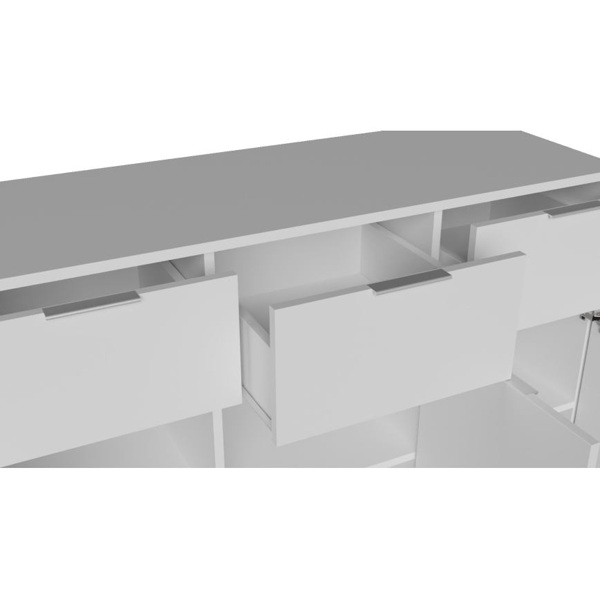 HOPE Chest of Drawers 80x78x35 cm White