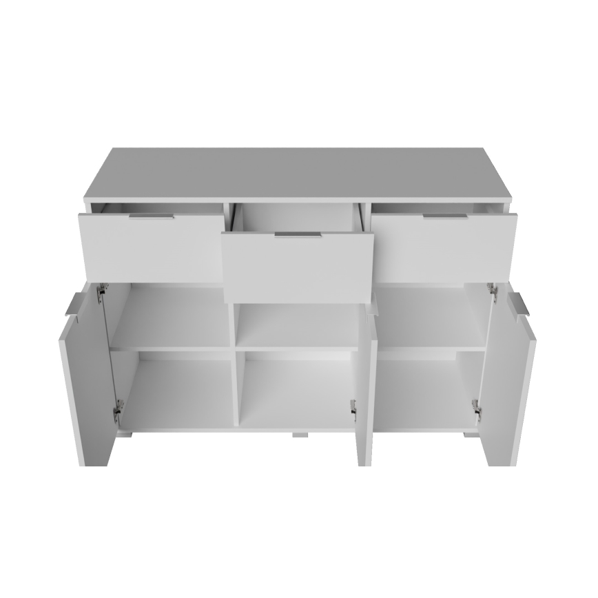 HOPE Chest of Drawers 80x78x35 cm White