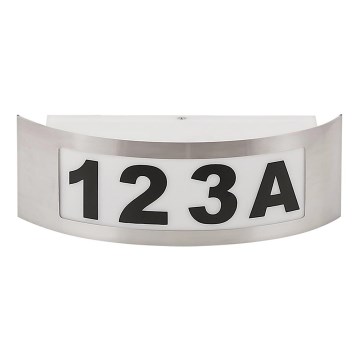 House number 1xE27/14W/230V IP54