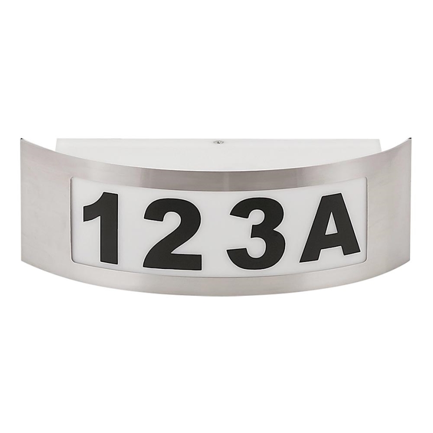 House number 1xE27/14W/230V IP54