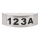 House number 1xE27/14W/230V IP54