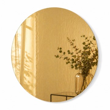 HOUSEVITAMIN Wall Mirror Ø 30 cm, Gold